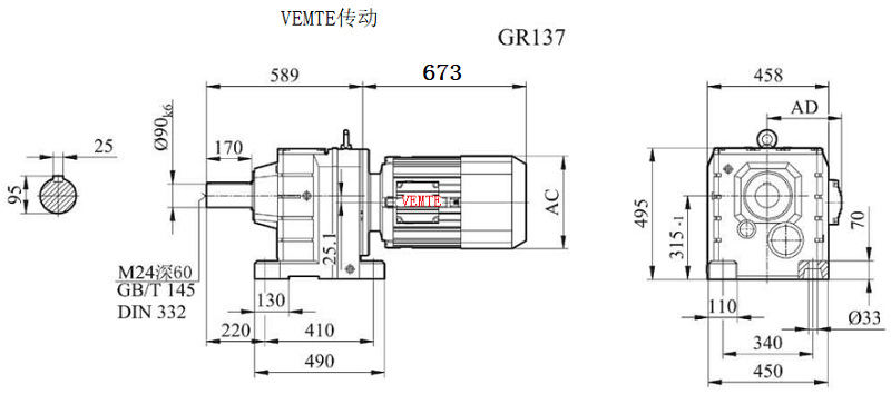R137-Y225S4-4P-M4-0°减速机型号大全及尺寸图.png